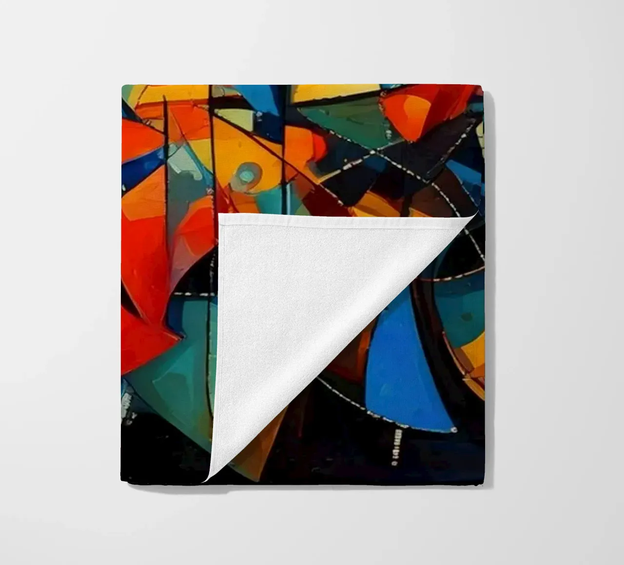 Abstract Geometric 001 telo mare da Art Unleashed
