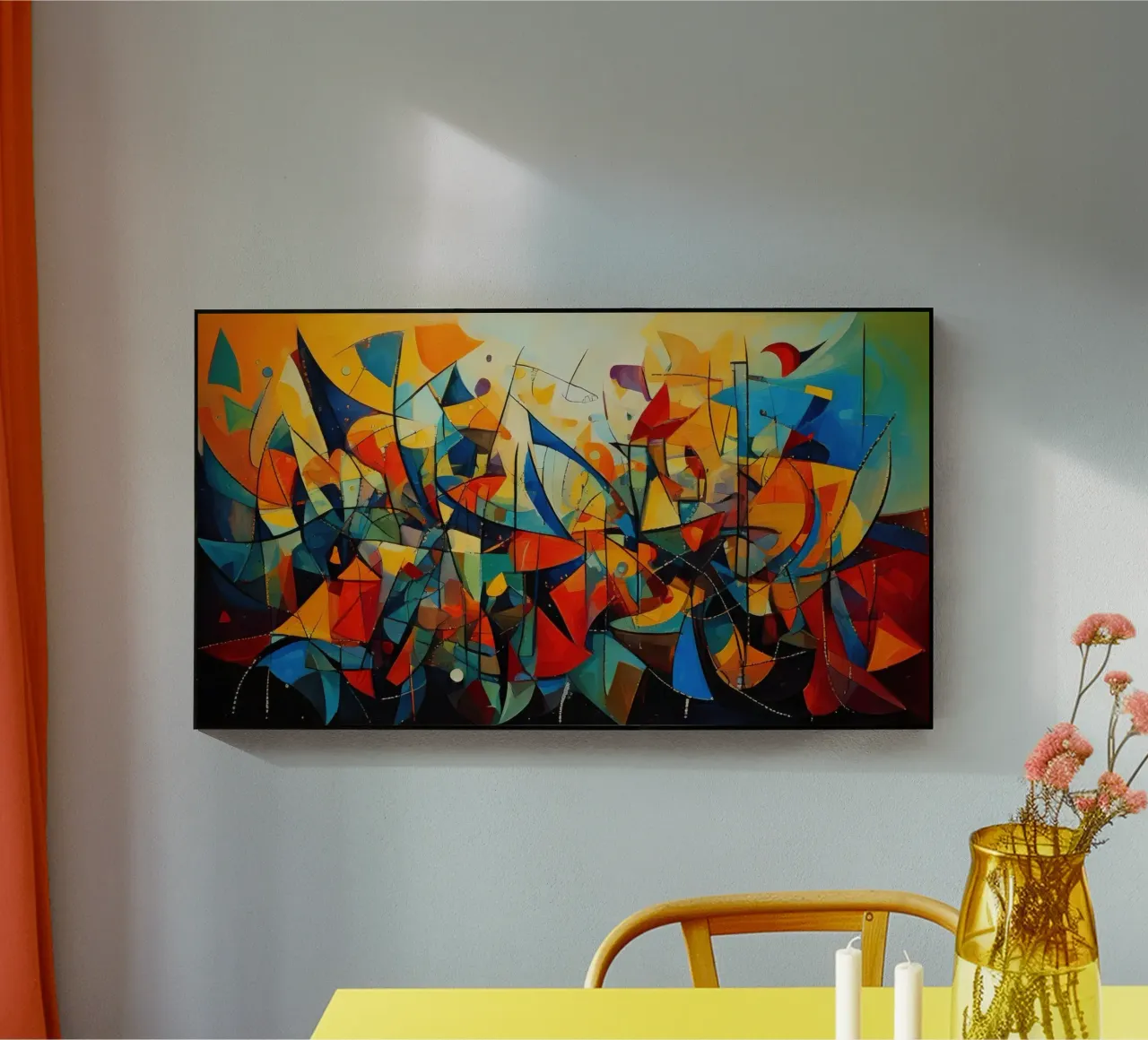 Abstract Geometric 001 plexiglass da Art Unleashed