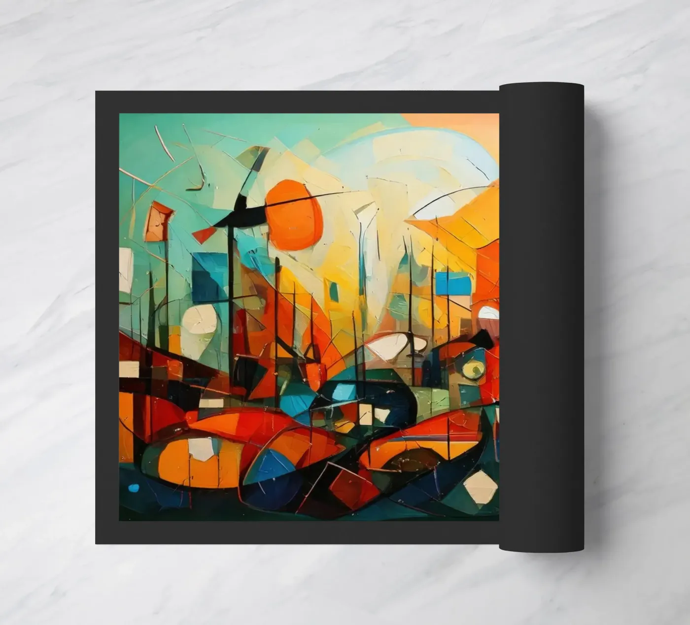 Abstract Geometric 002 zerbino da Art Unleashed