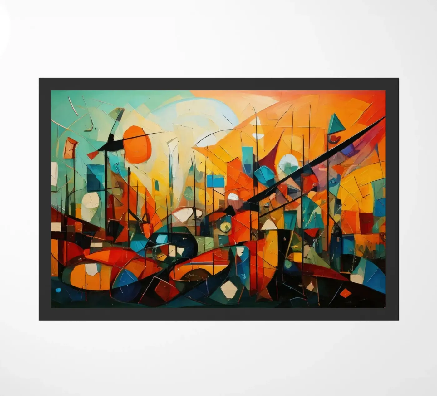 Abstract Geometric 002 zerbino da Art Unleashed