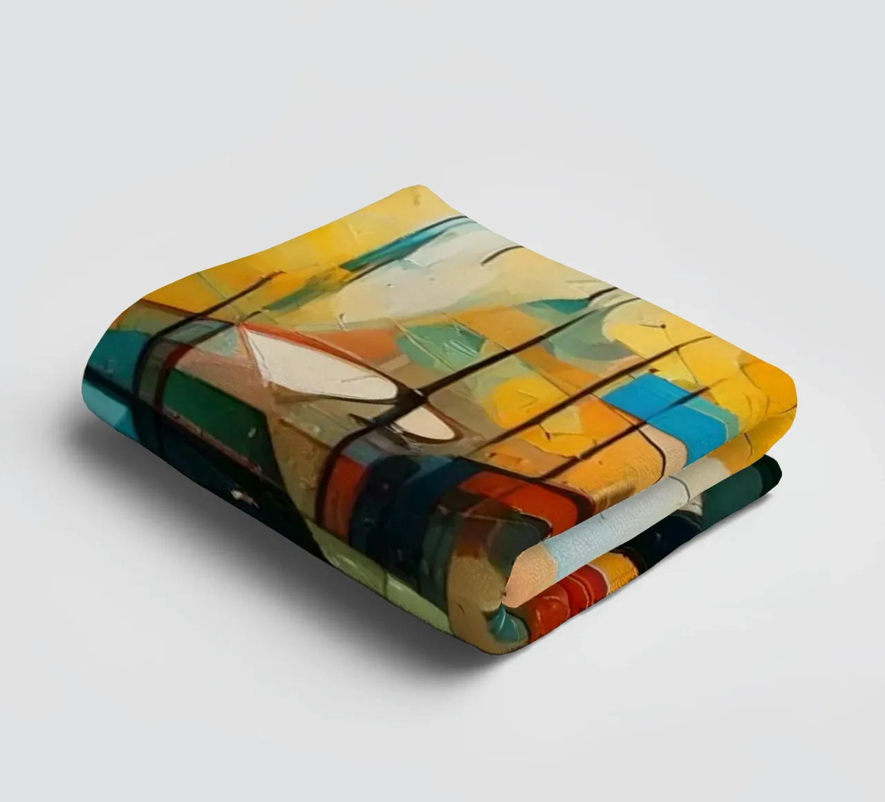 Abstract Geometric 002 asciugamano da bagno da Art Unleashed