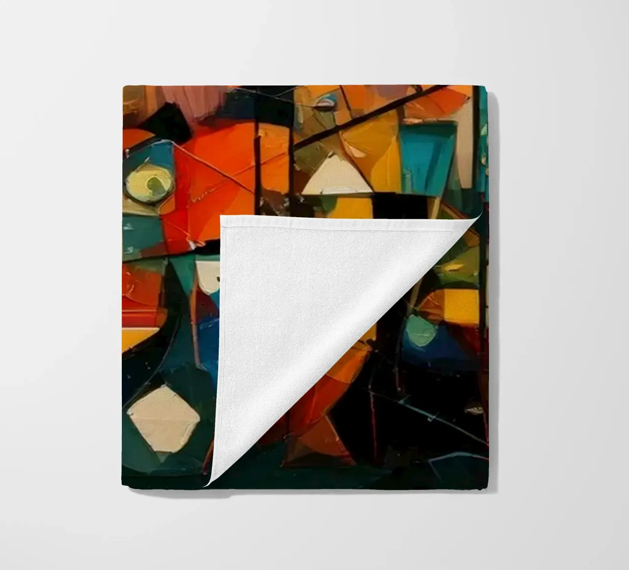 Abstract Geometric 002 telo mare da Art Unleashed