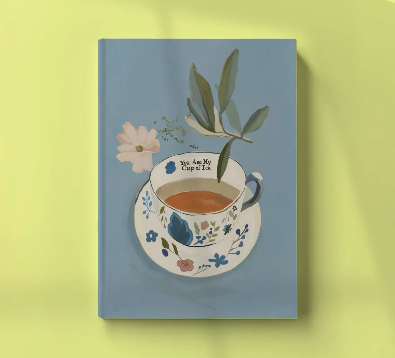 You are My Cup of Tea 3 notebook by ThingDesign