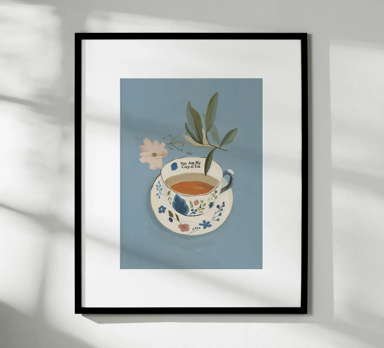 You are My Cup of Tea 3 hahnemühle by ThingDesign