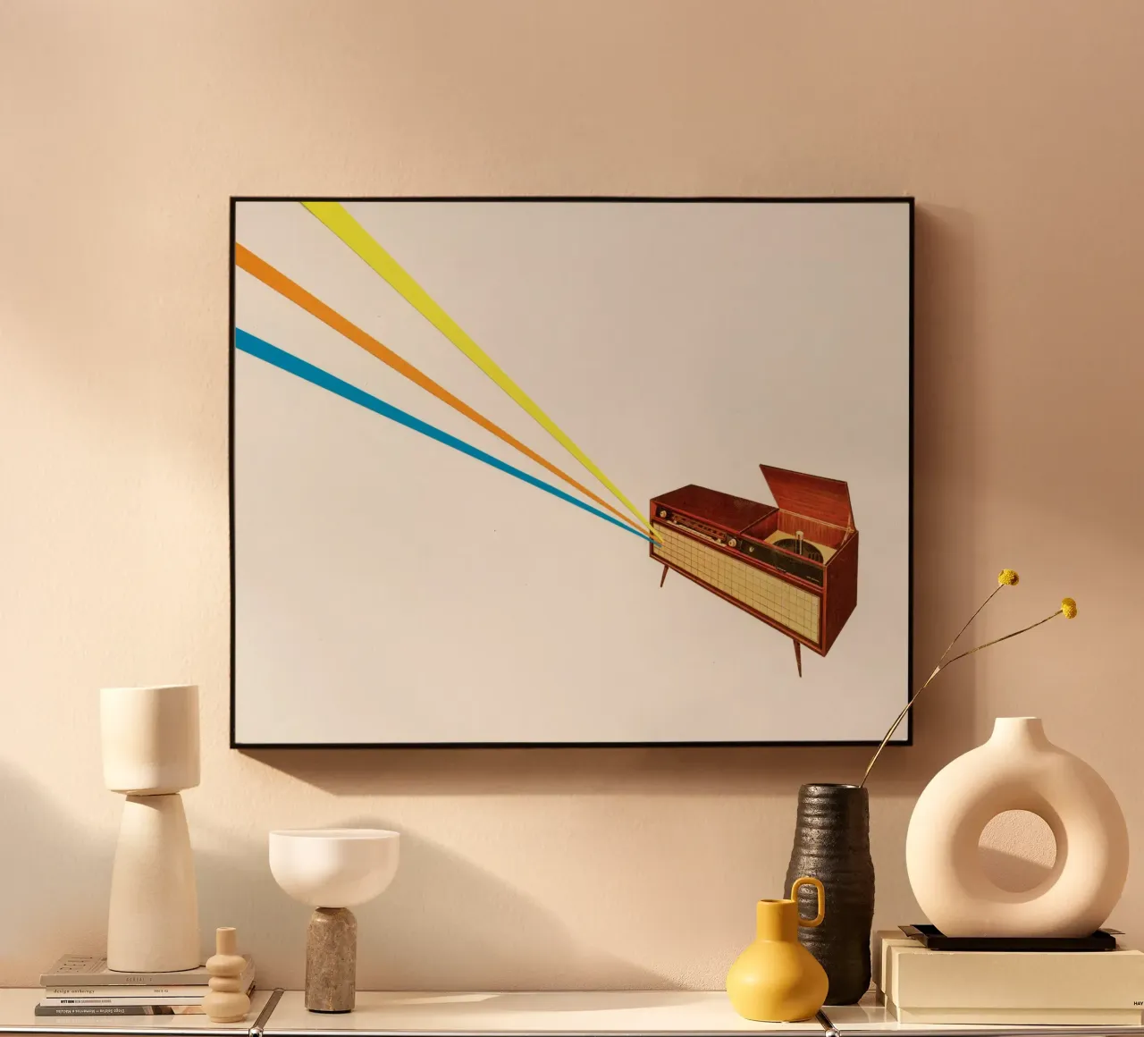 Trasmissione plexiglass da Cassia Beck Collage