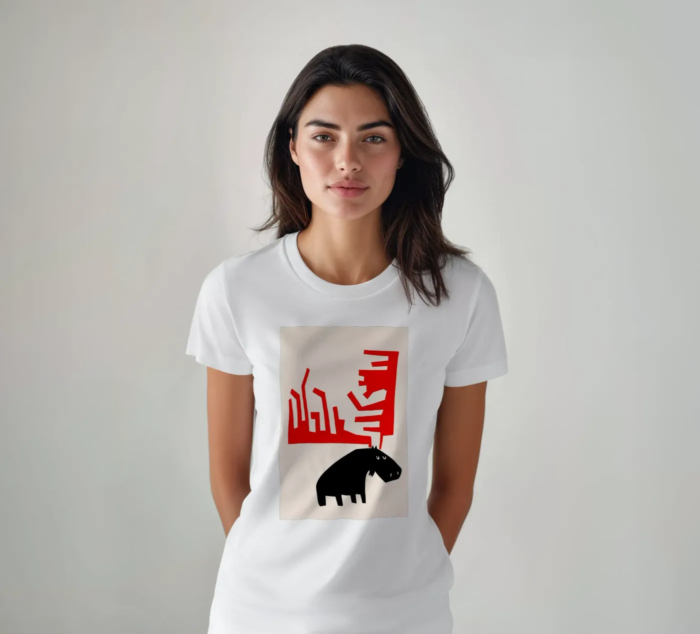 Grumpy Moose t-shirt da Fox & Velvet
