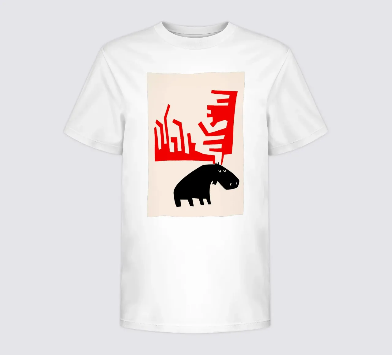 Grumpy Moose kids t-shirt by Fox & Velvet