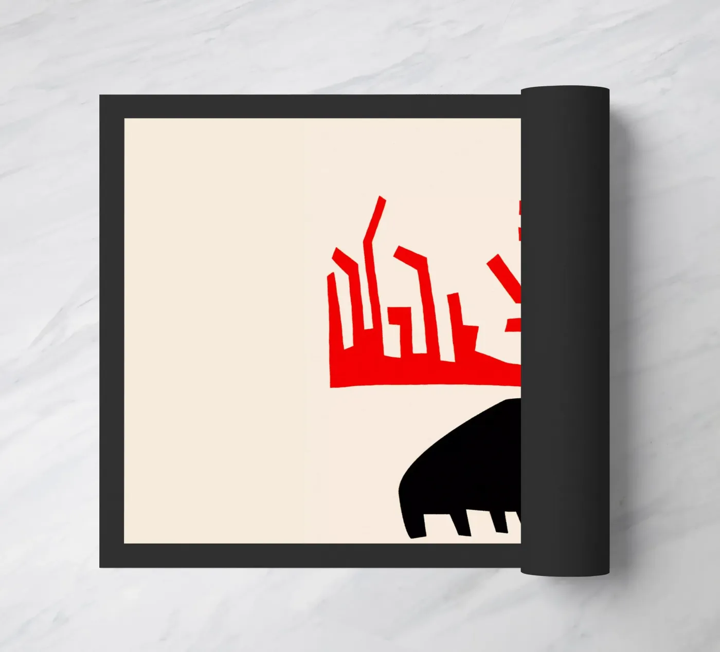 Alce brontolone zerbino da Fox & Velvet