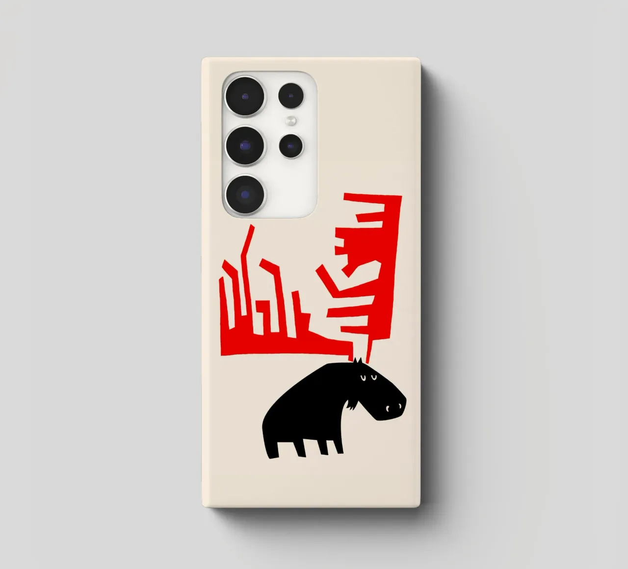 Grumpy Moose cover samsung da Fox & Velvet