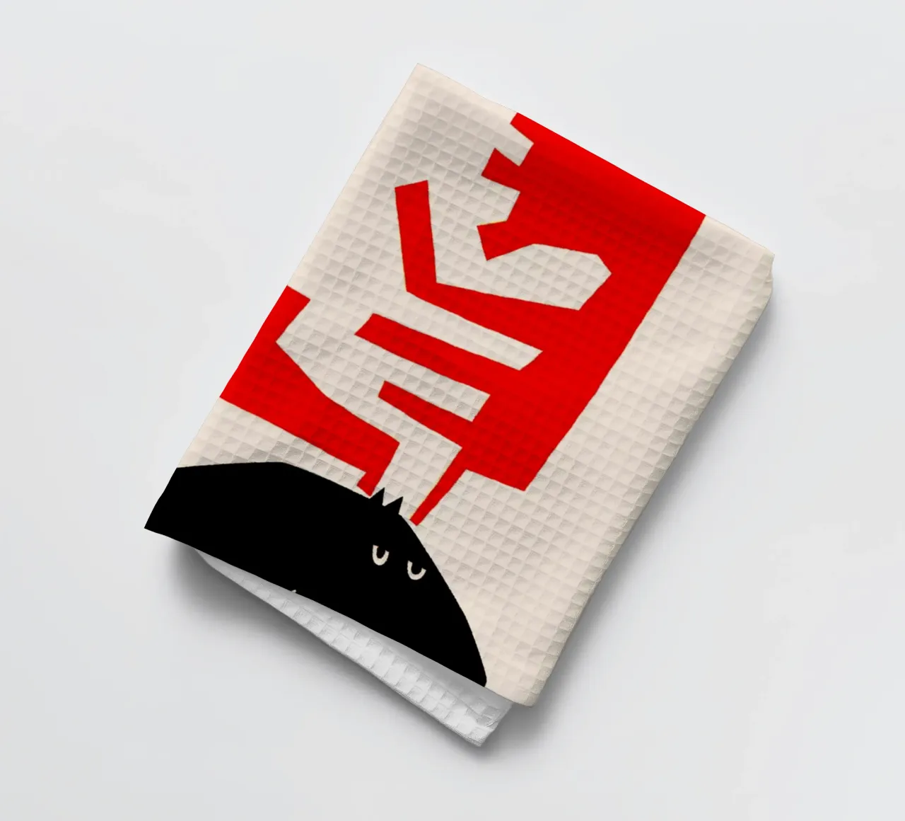 Grumpy Moose Geschirrtuch von Fox & Velvet