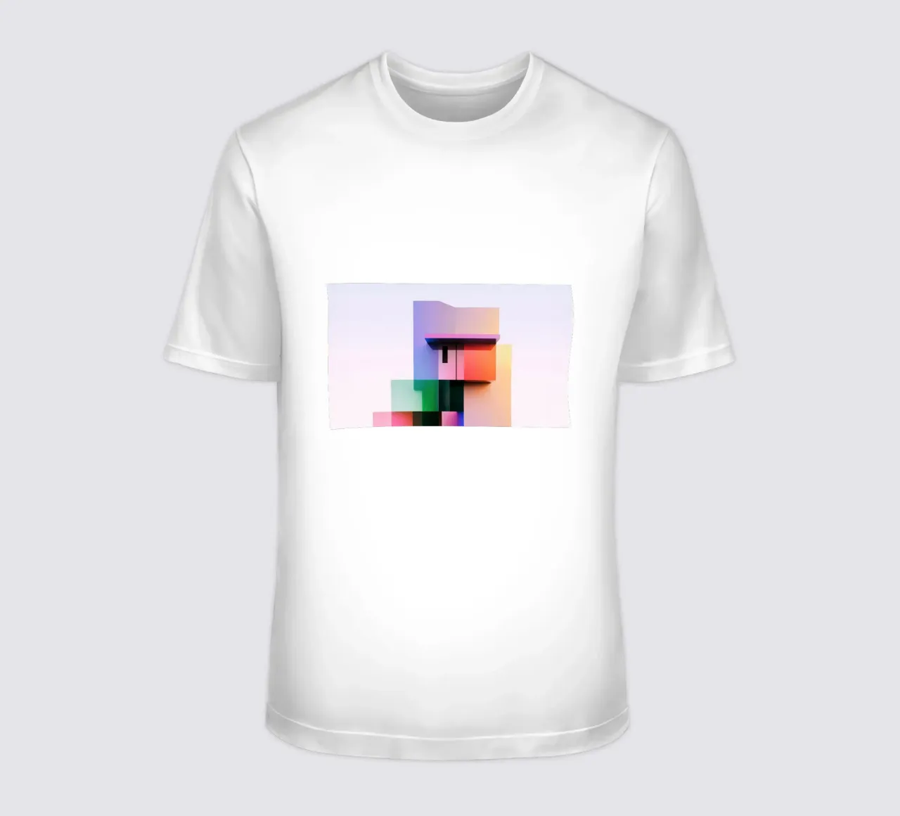 Forma geometrica colorata t-shirt da Geometric