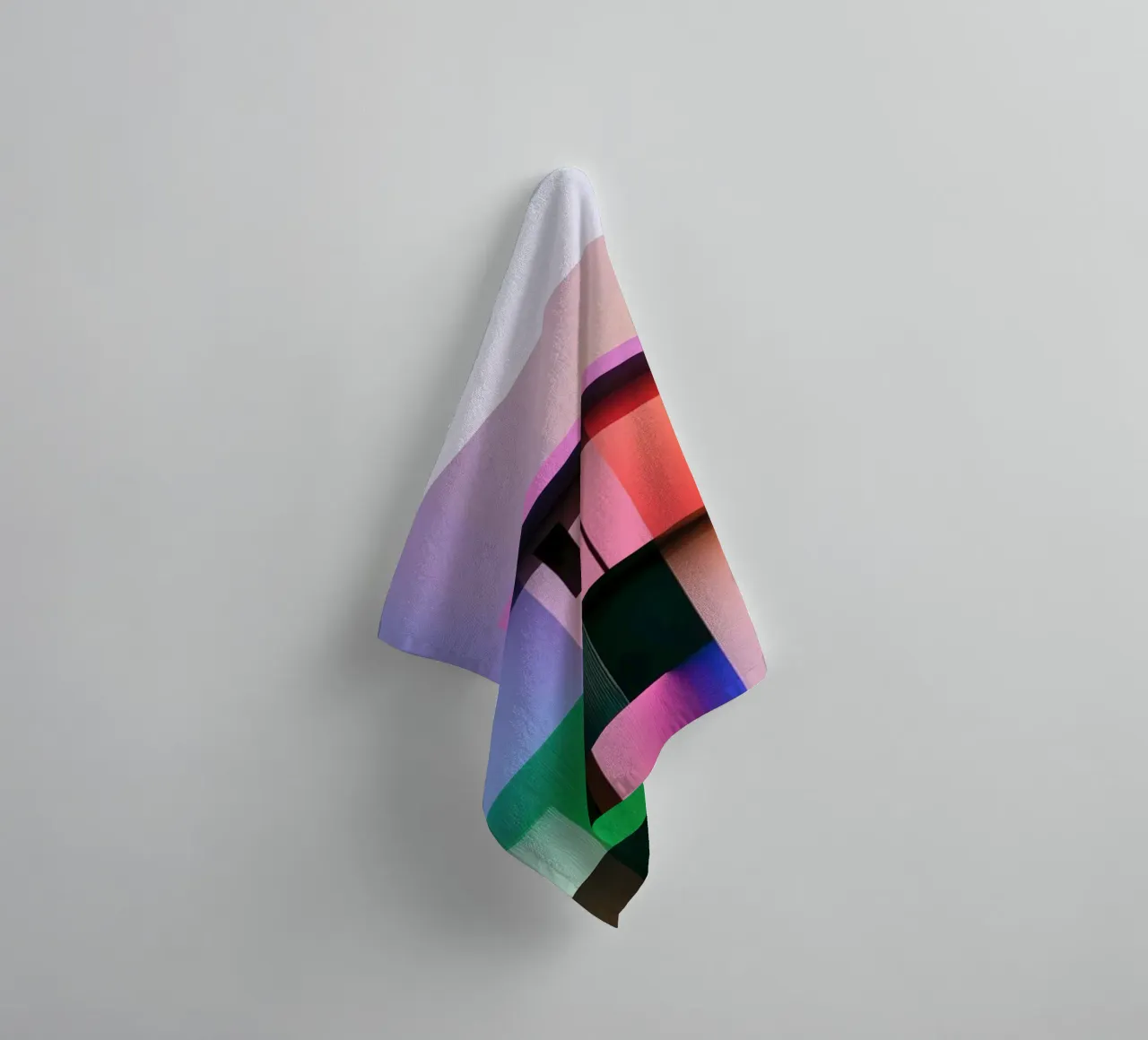 Forma geometrica colorata asciugamano da bagno da Geometric