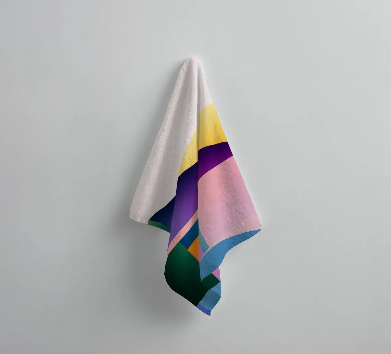 Forma geometrica colorata 2 asciugamano da bagno da Geometric
