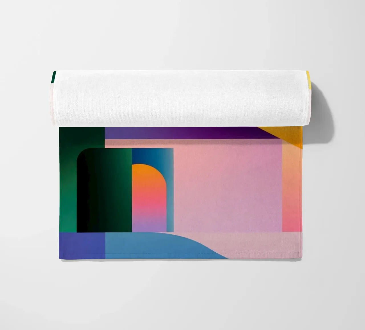 Forma geometrica colorata 2 telo mare da Geometric