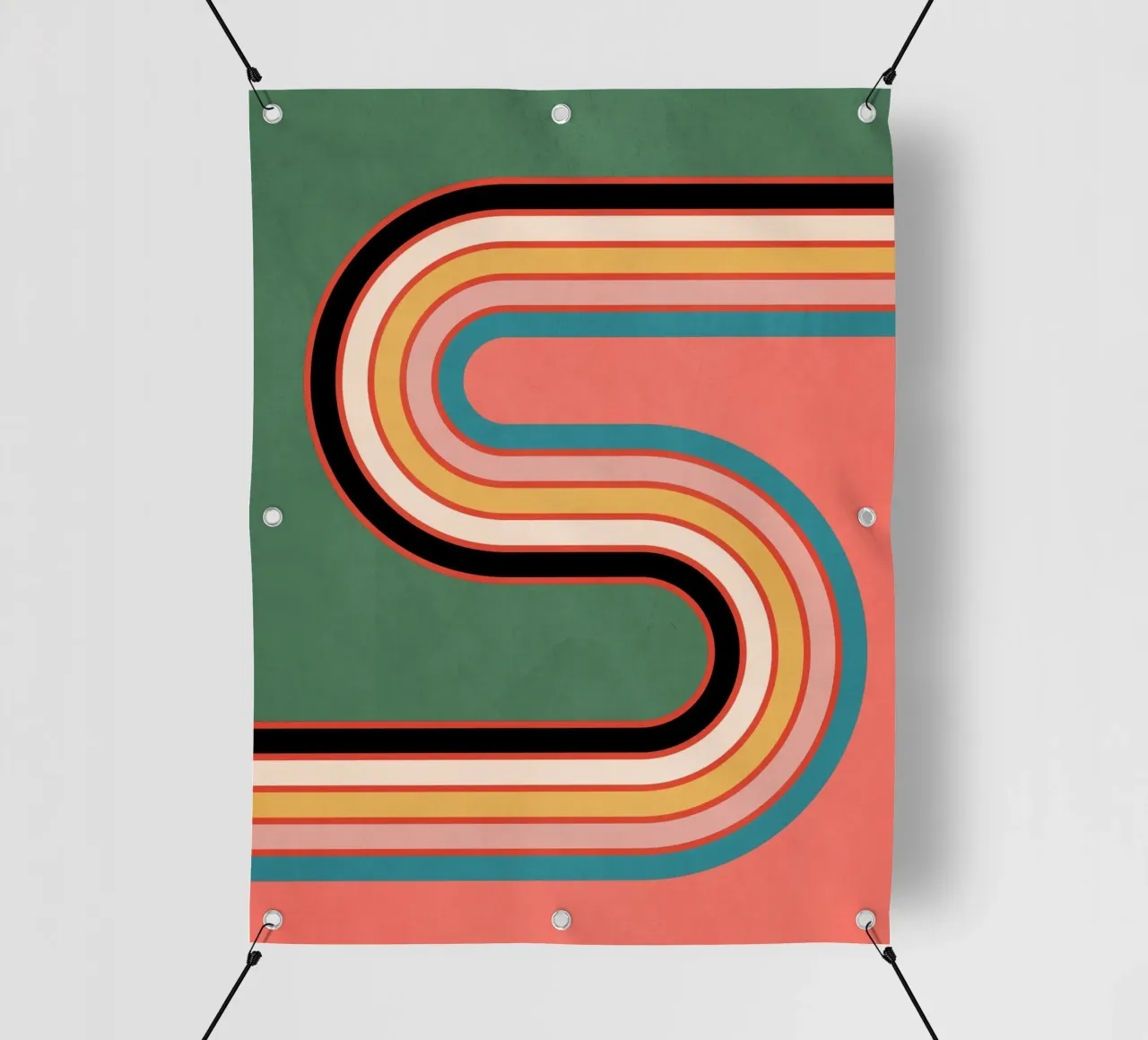Forme geometriche 47 telo in pvc da Gaite