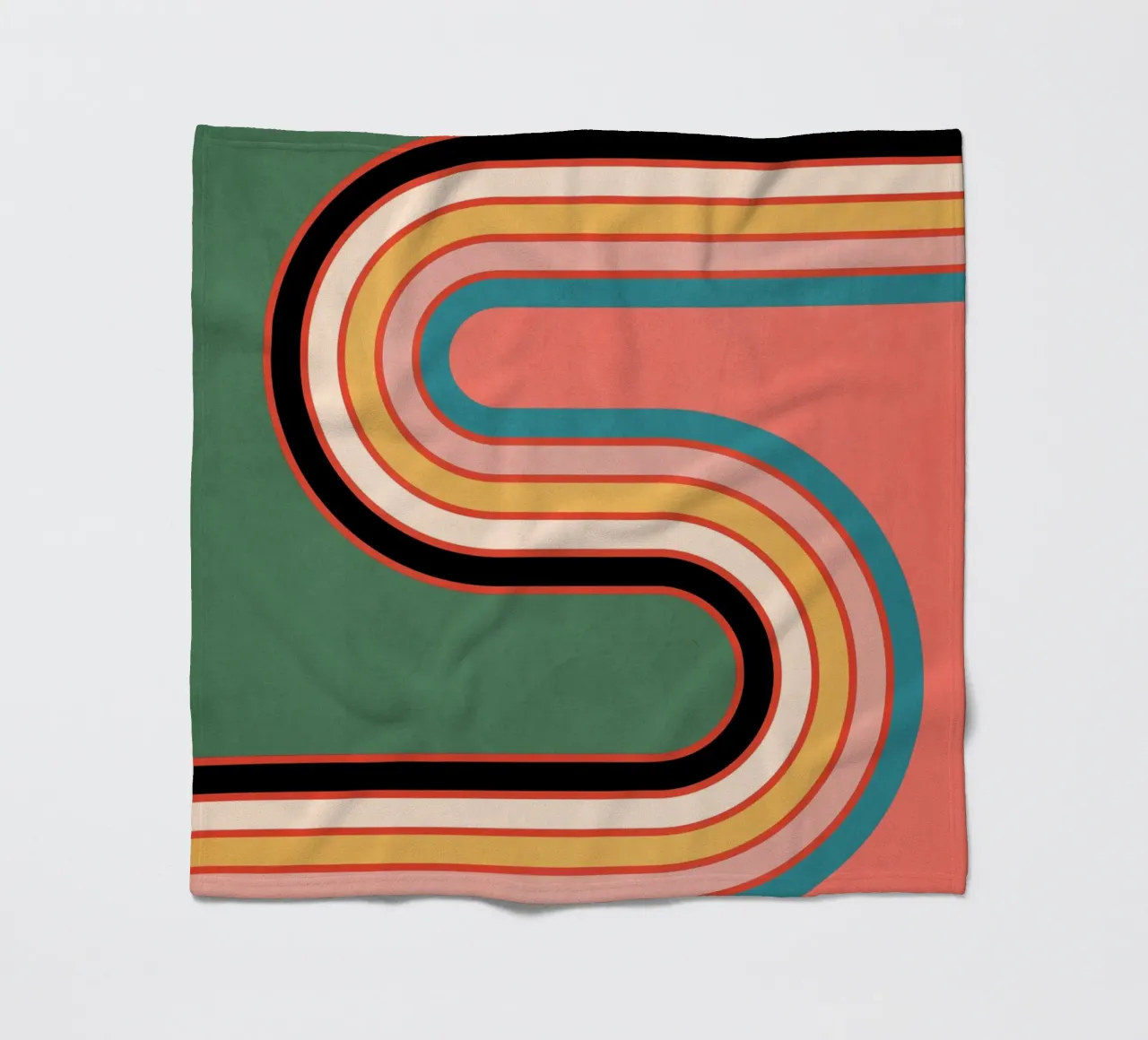 Forme geometriche 47 coperta in pile da Gaite