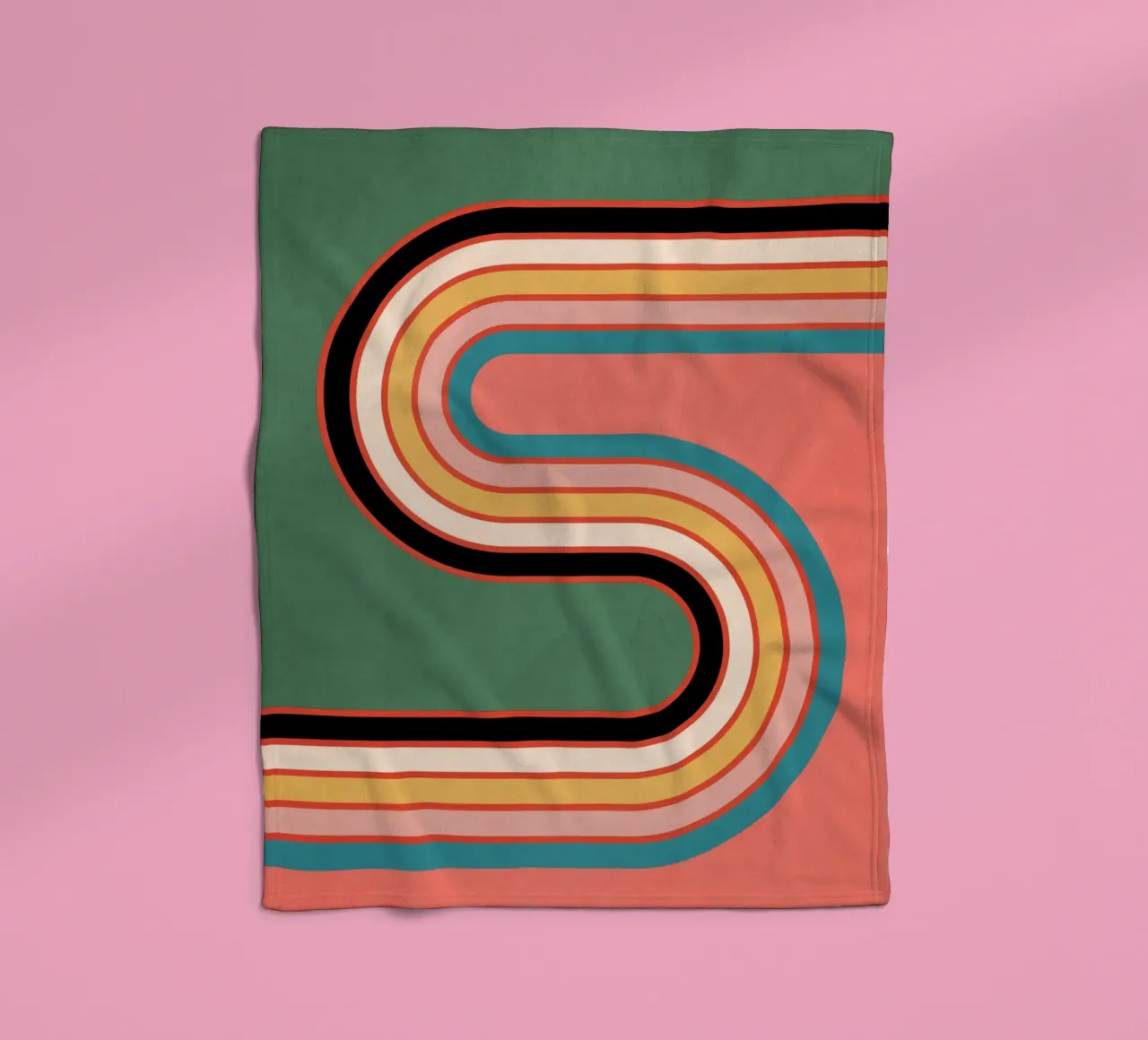 Forme geometriche 47 coperta in pile da Gaite
