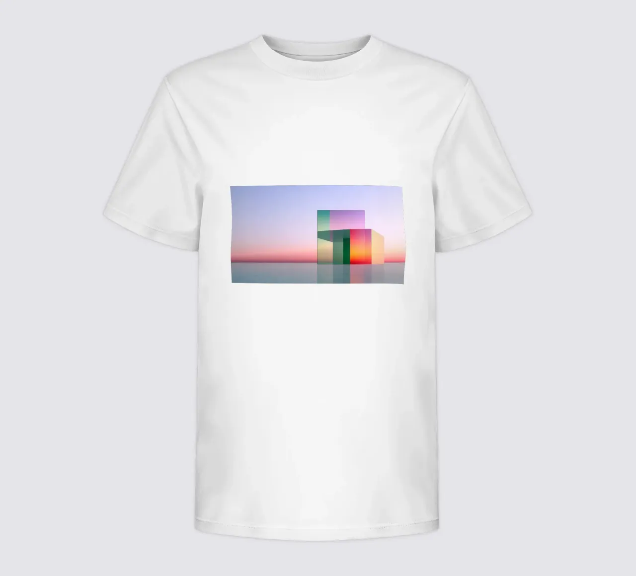 Colour reflection t-shirt bambini da Geometric