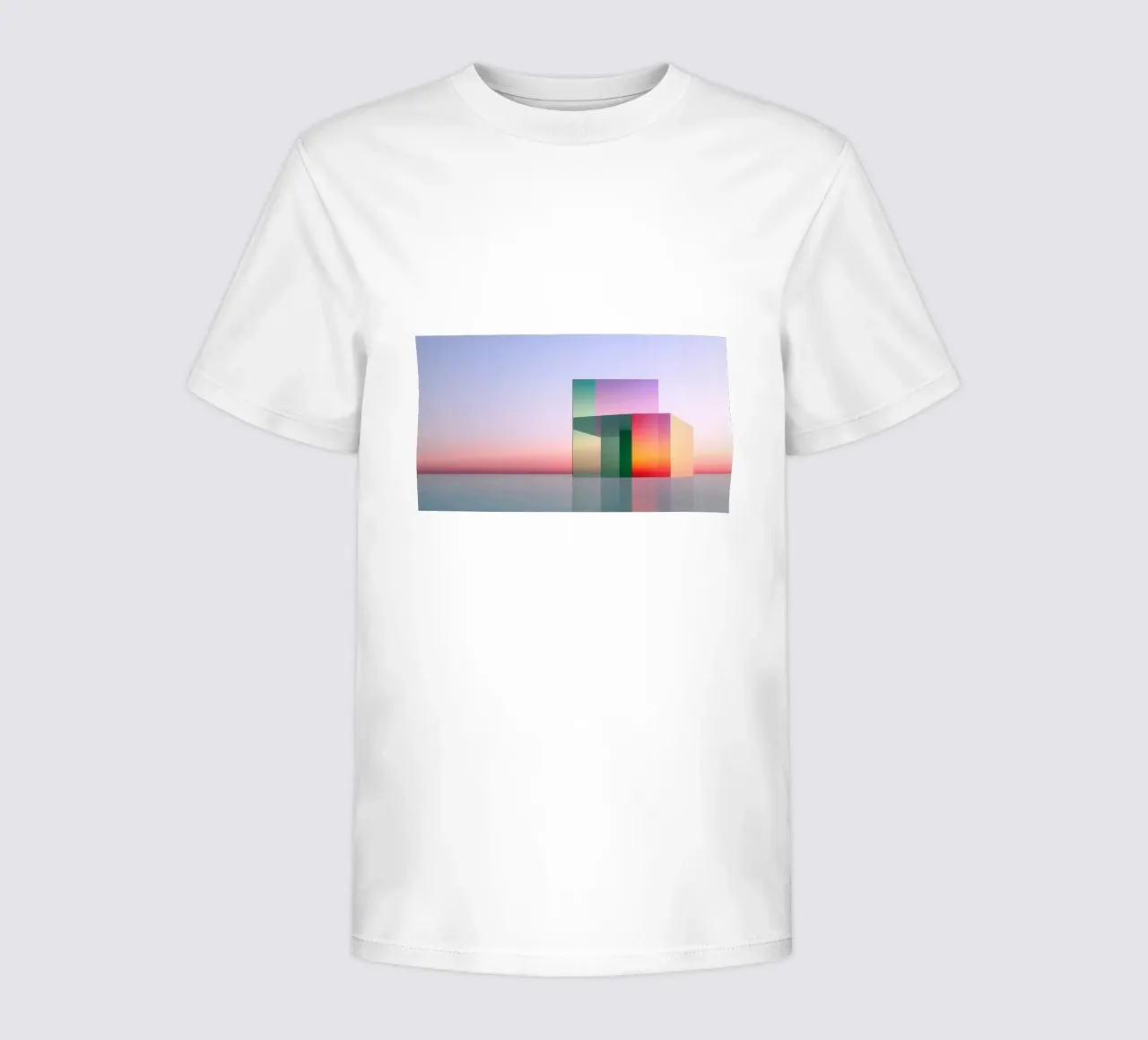 Colour reflection t-shirt bambini da Geometric