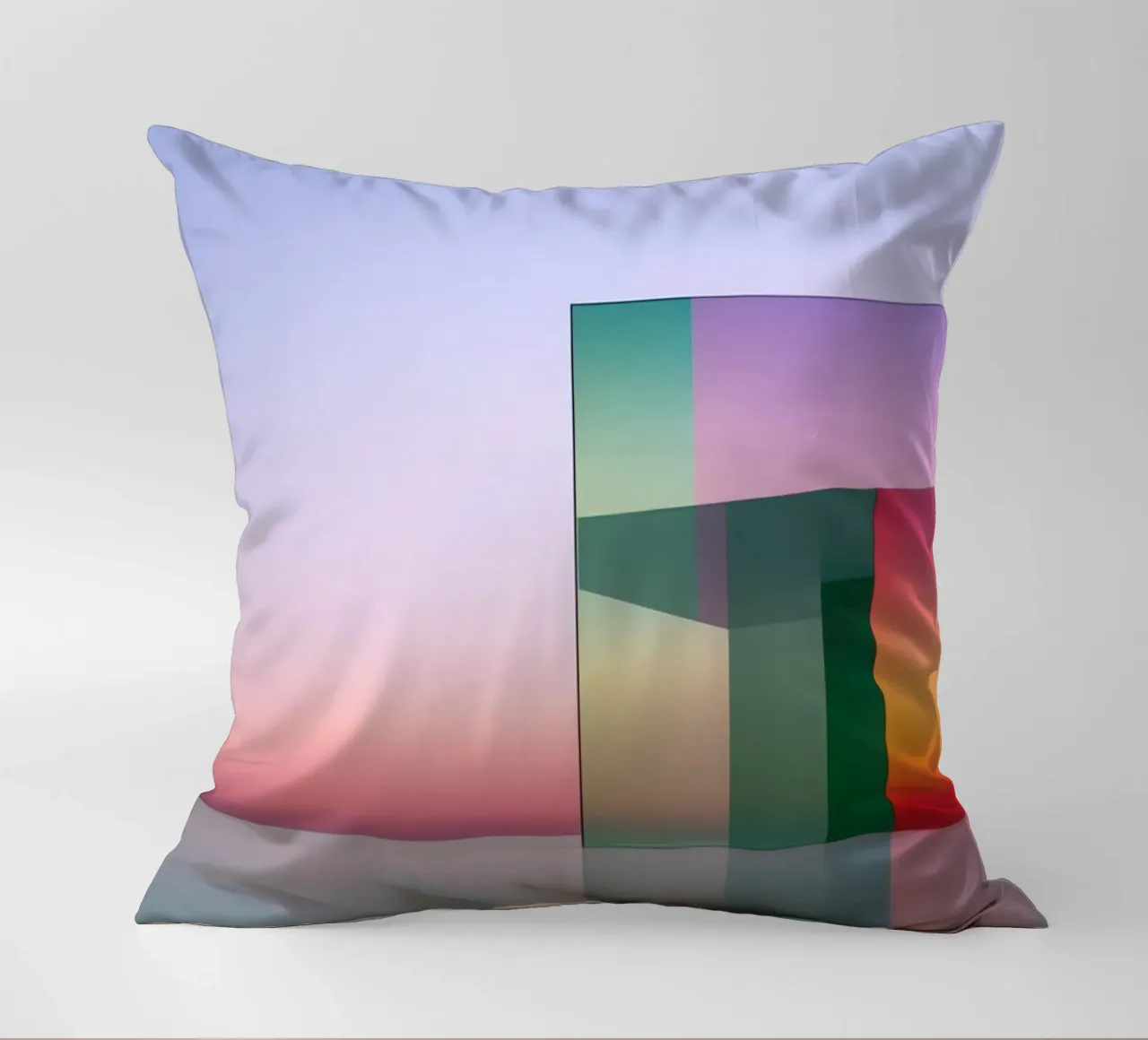 Riflessione del colore cuscino da Geometric