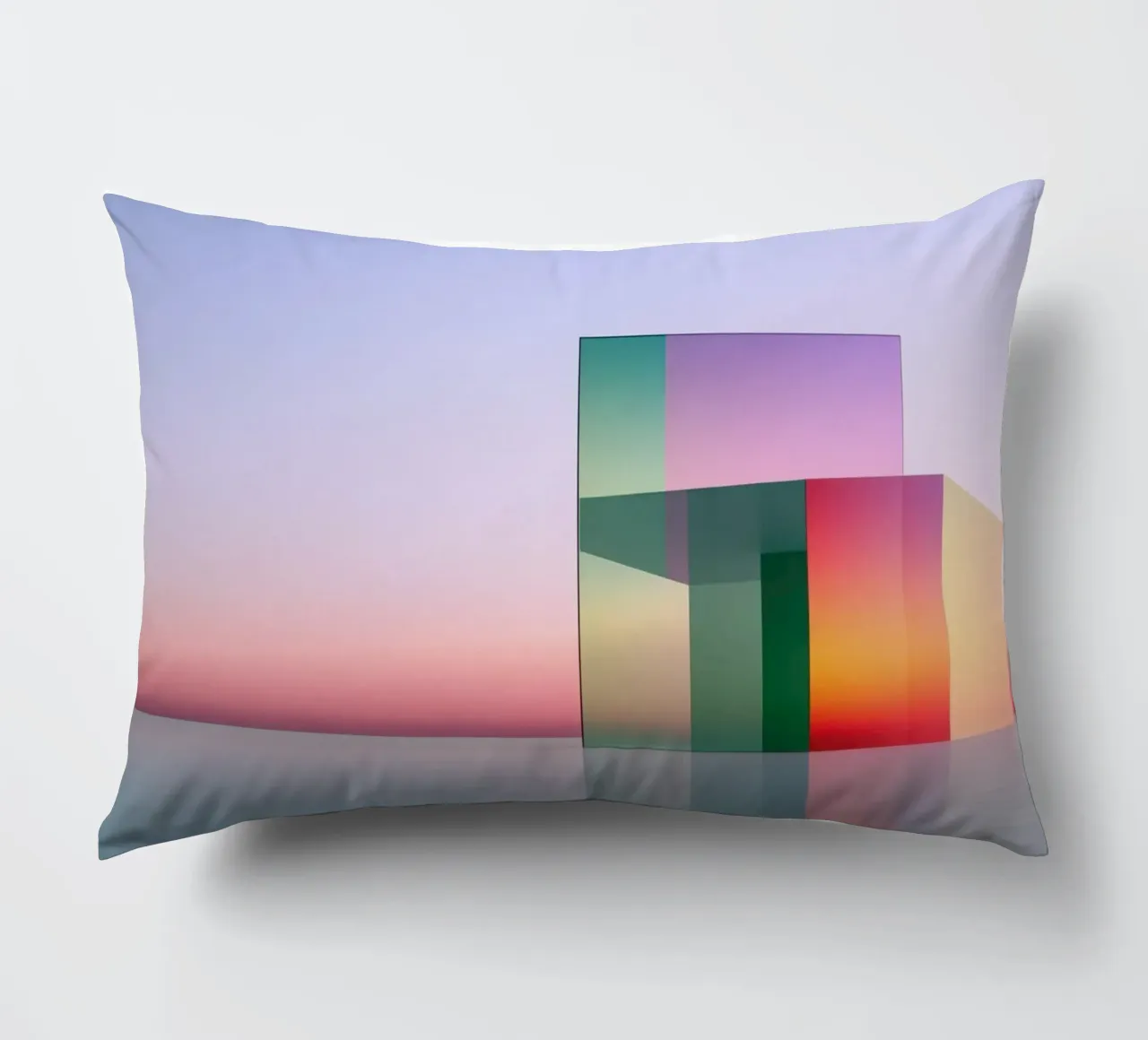 Riflessione del colore cuscino da Geometric