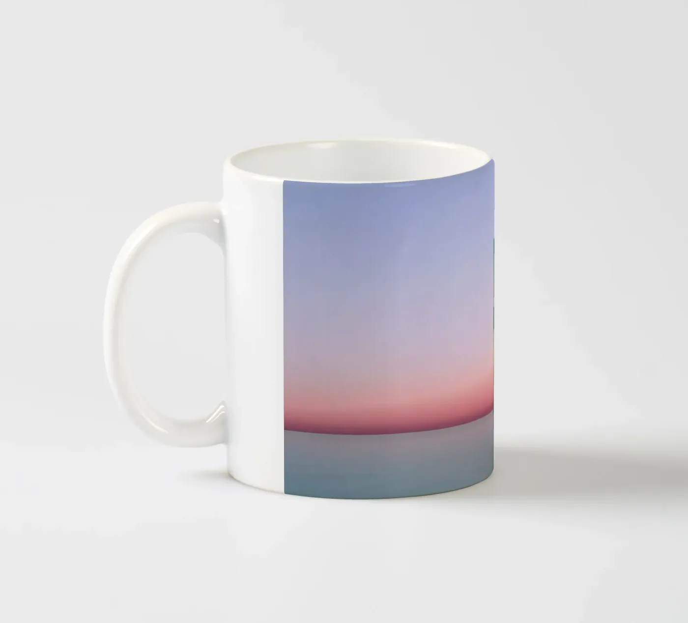 Colour reflection ceramic mug by Geometric