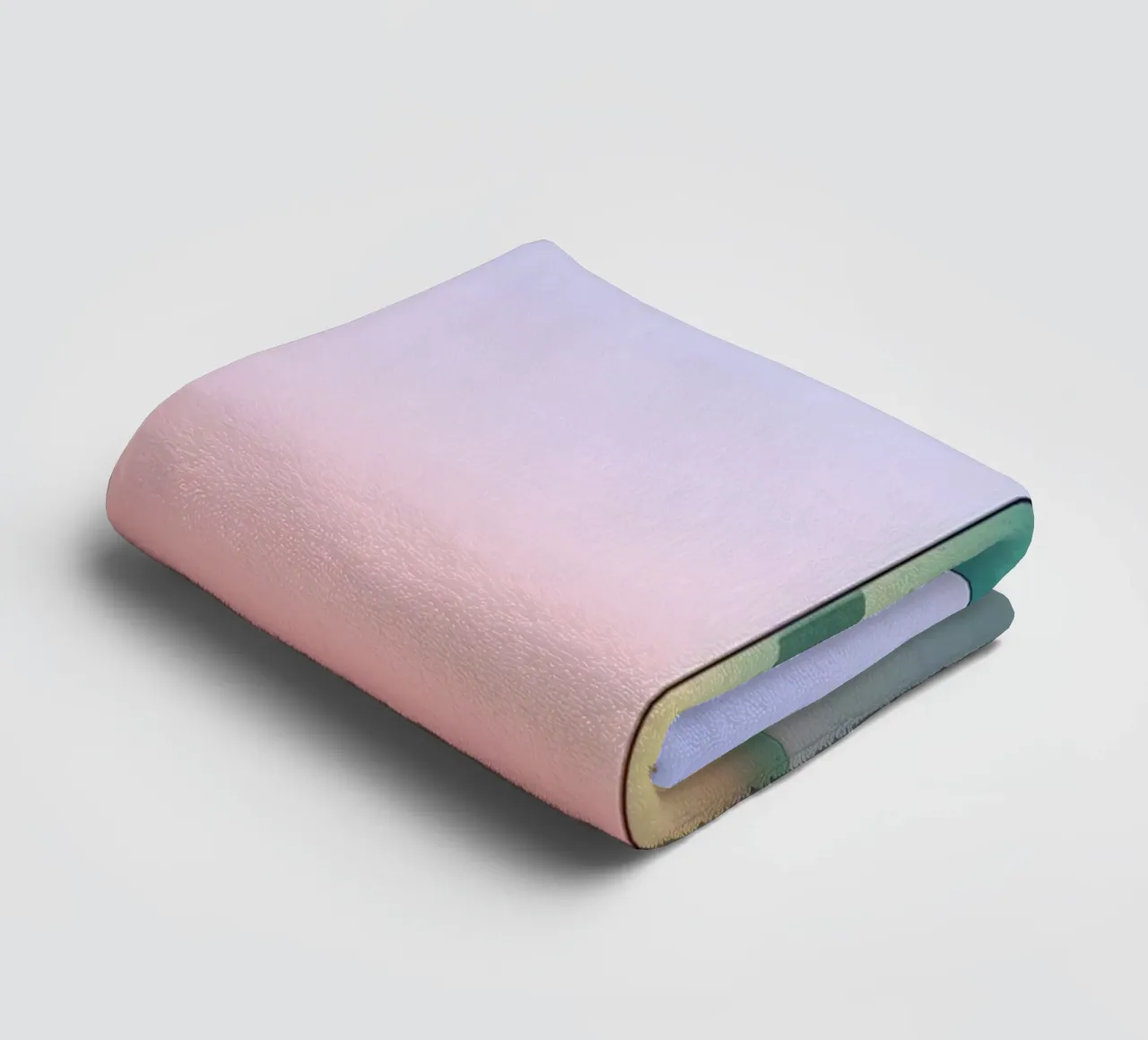 Riflessione del colore asciugamano da bagno da Geometric