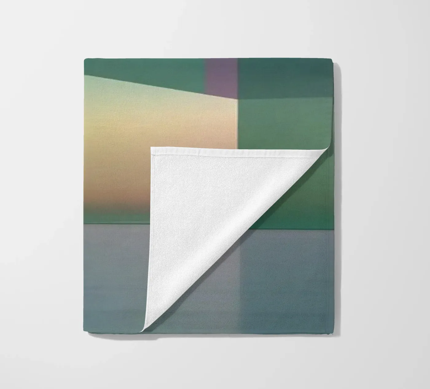 Riflessione del colore telo mare da Geometric