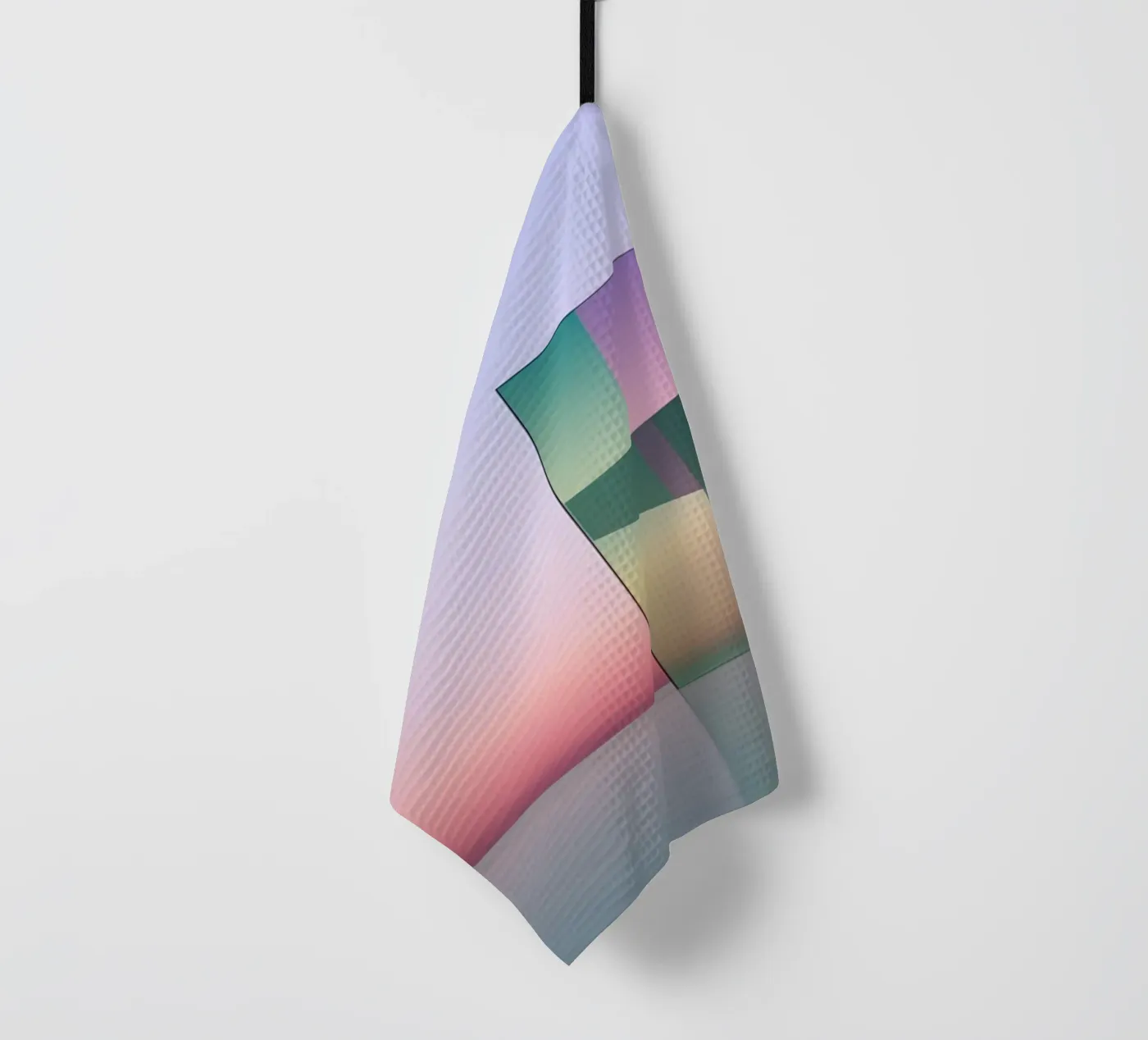 Réflexion colorée torchon de Geometric