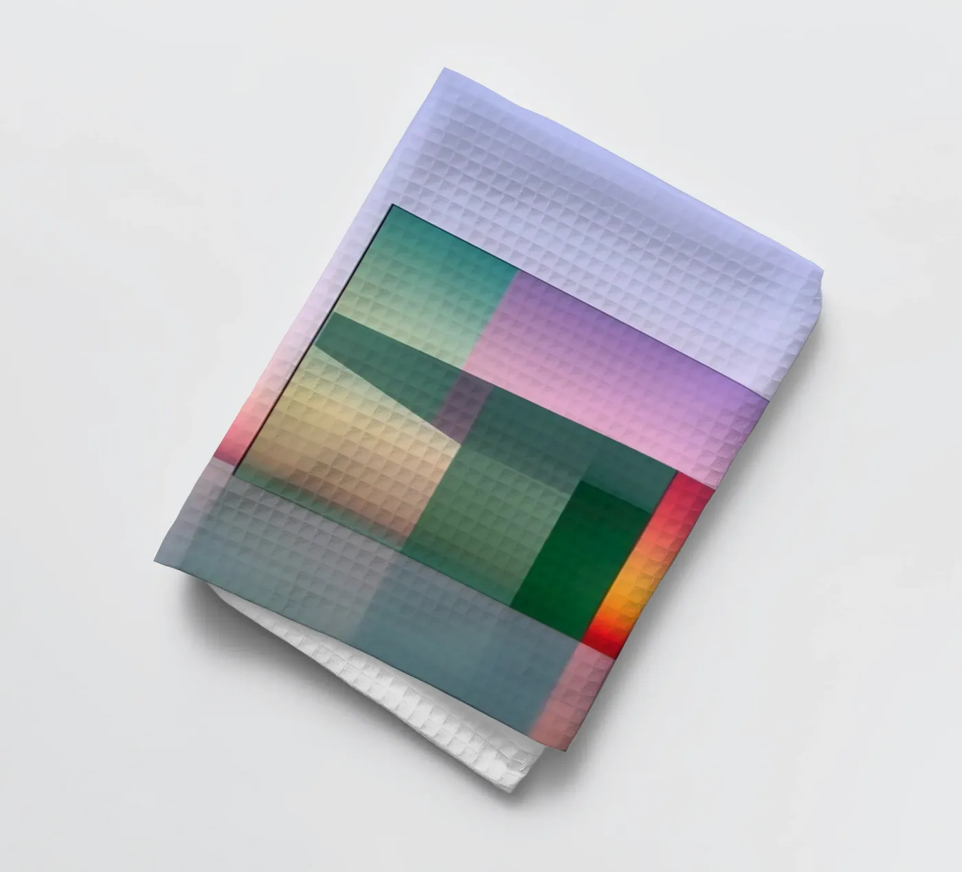 Réflexion colorée torchon de Geometric