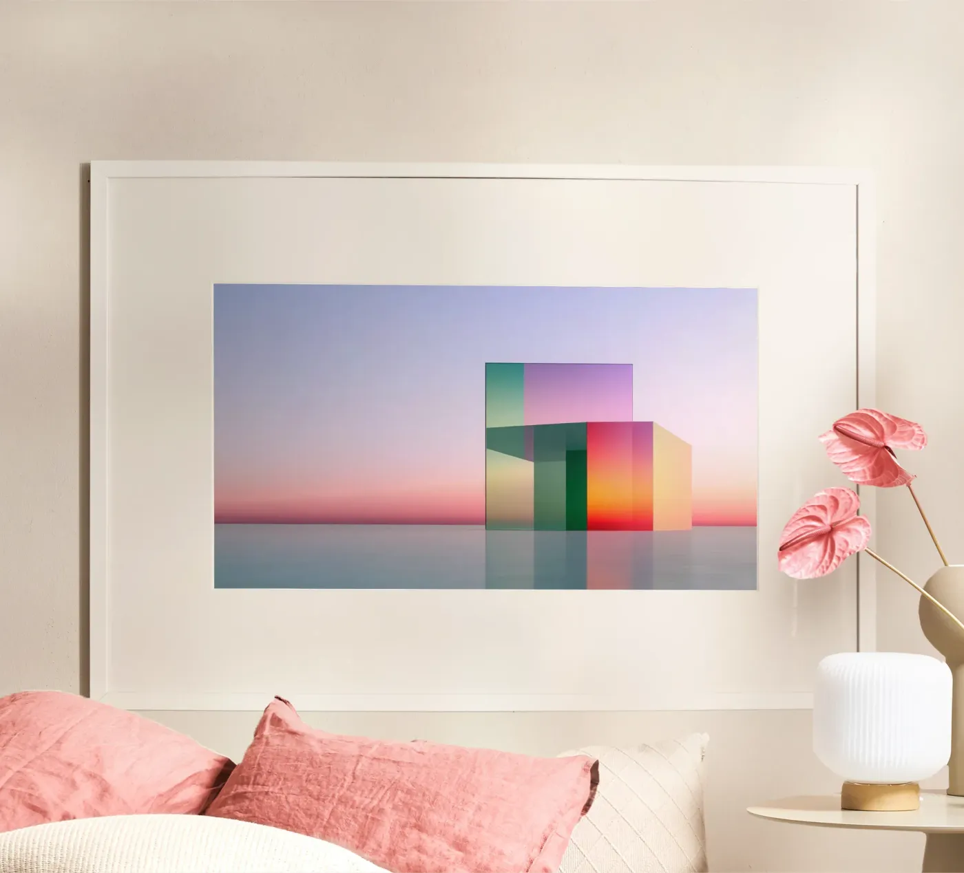 Colour reflection poster by Geometric