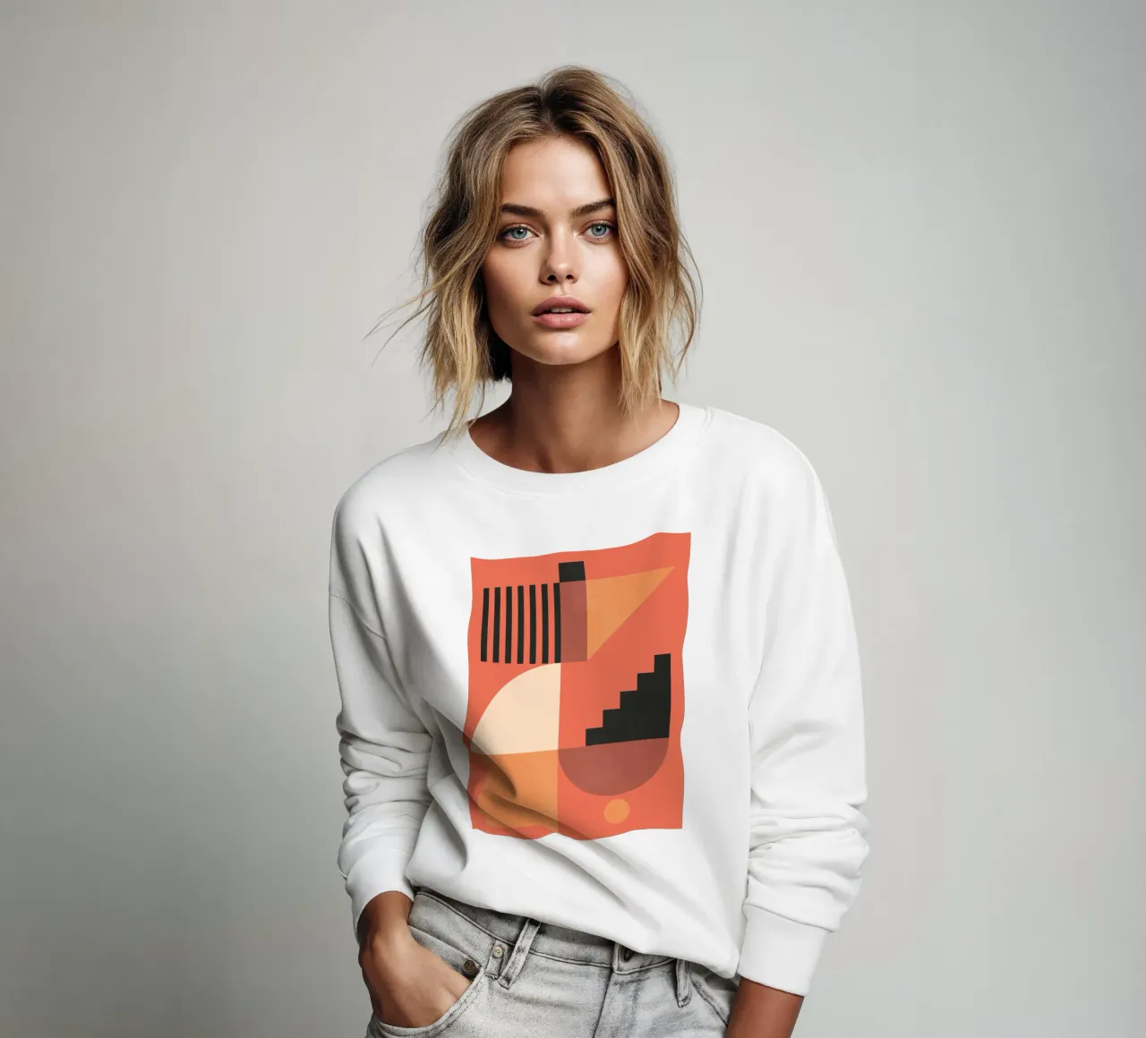 Forme geometriche 157 felpa da Gaite