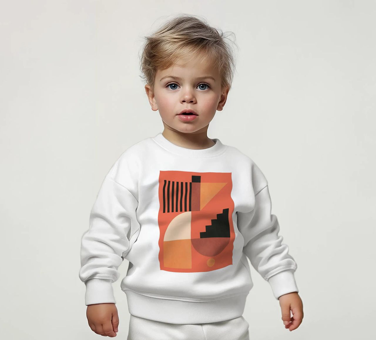 Forme geometriche 157 felpa neonato da Gaite
