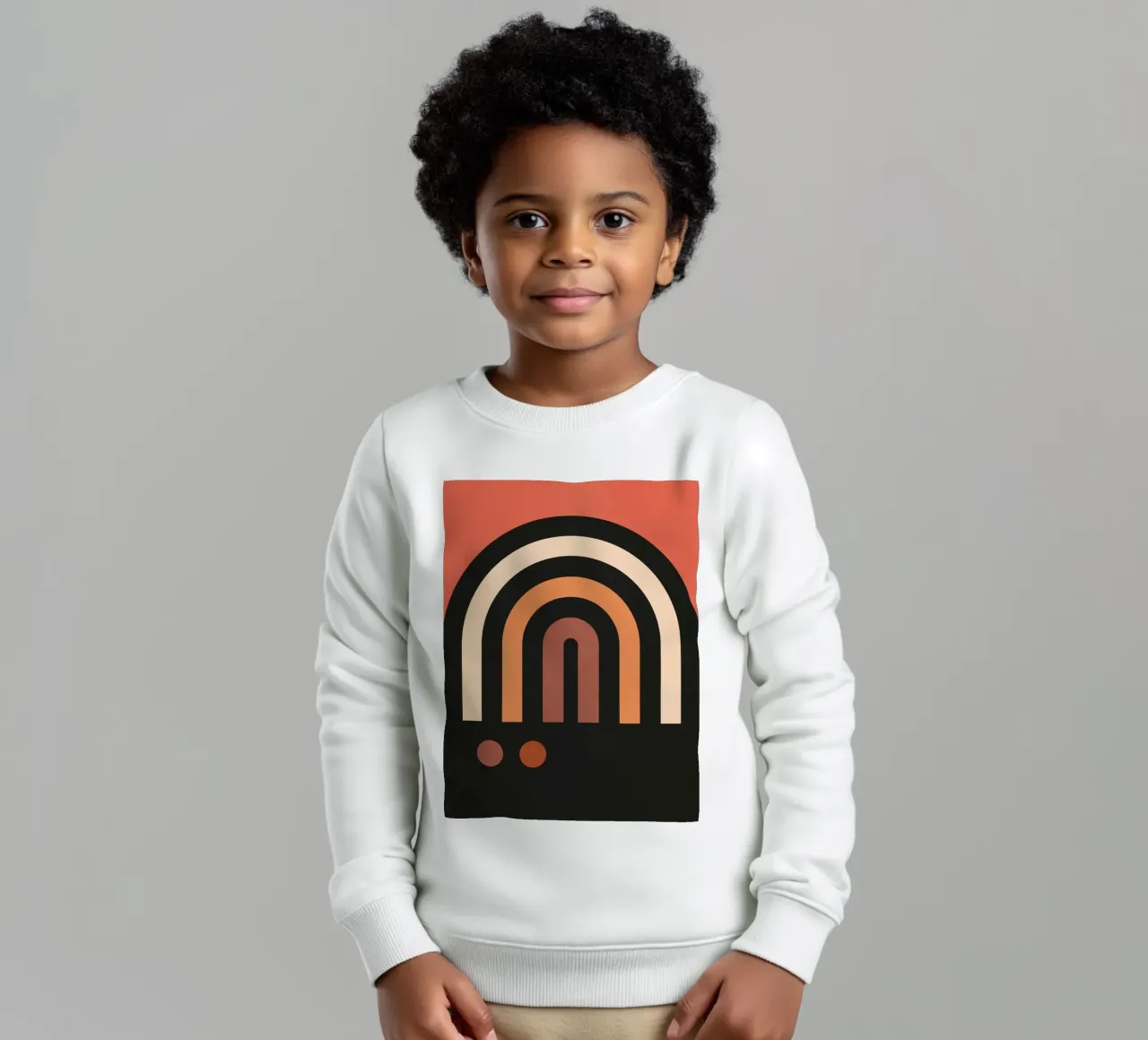 Forme geometriche 158 felpa bambino da Gaite