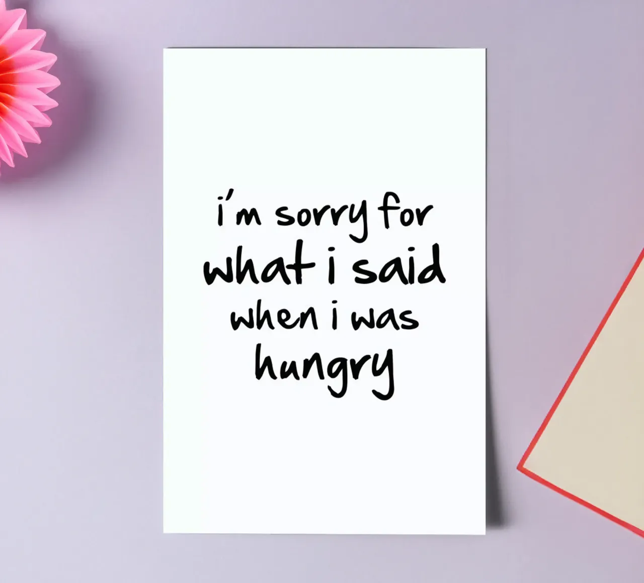 hungry sticker sheet by Mottos by Sinan Saydik
