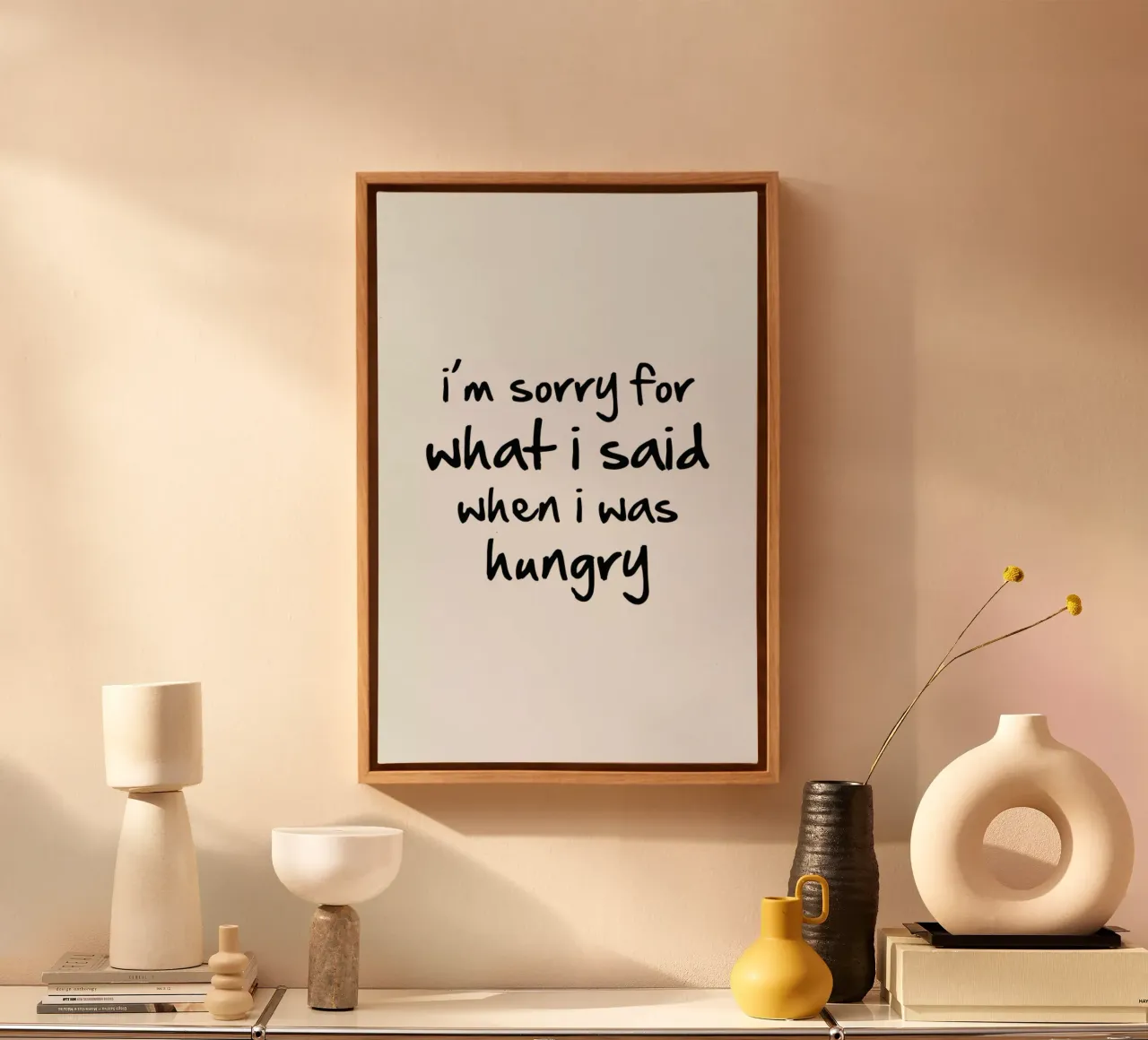 hungry tela da Mottos by Sinan Saydik