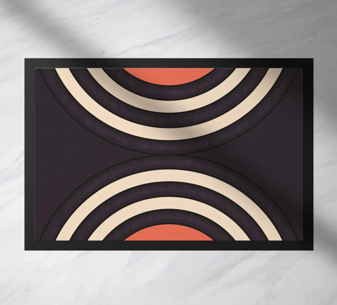 Geometric Shapes 159 doormat by Gaite