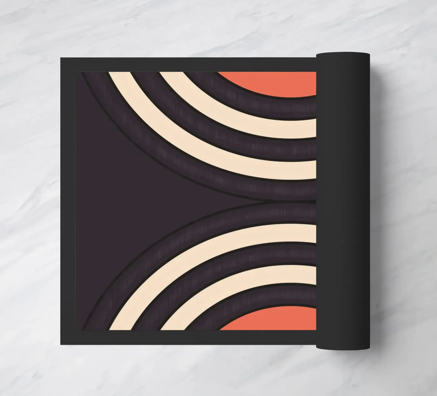 Geometric Shapes 159 doormat by Gaite