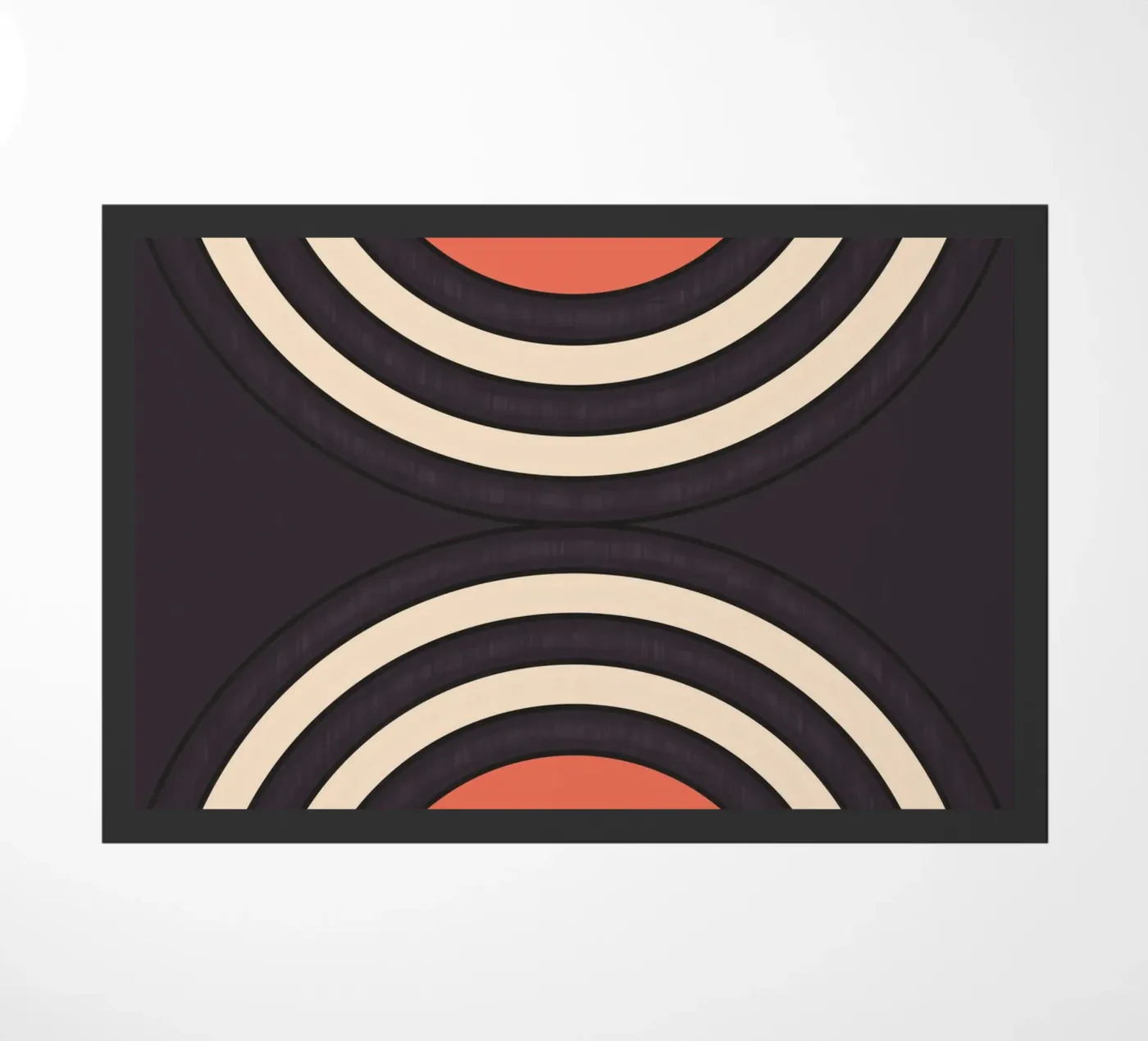 Geometric Shapes 159 doormat by Gaite