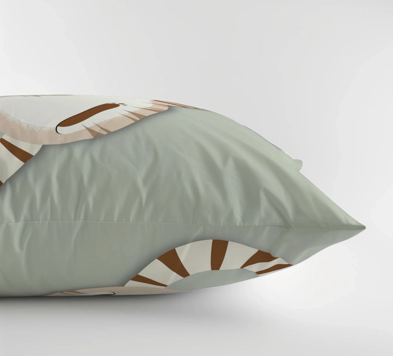 Chat détendu avec coussin - Design animalier confortable coussin de namosh