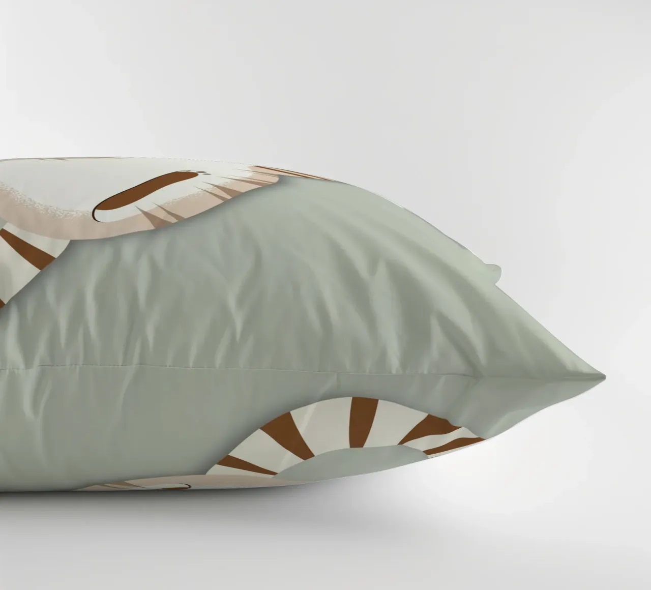 Gatto rilassato con cuscino - Accogliente design animale cuscino da namosh