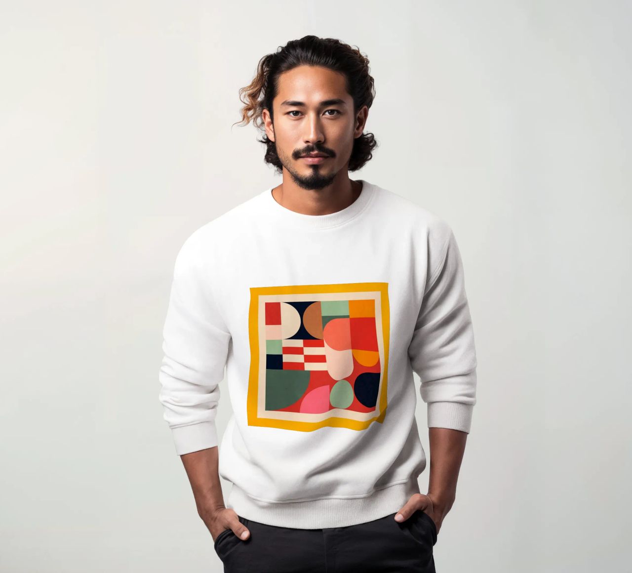 Formas geométricas abstractas 193 sudadera de Gaite