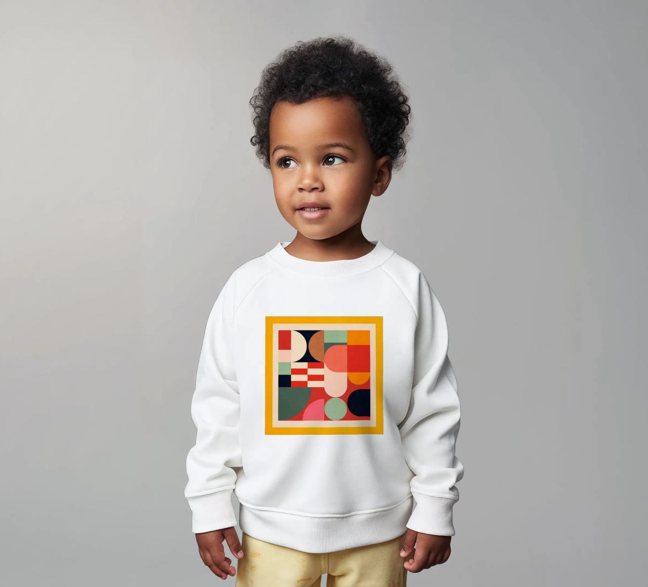 Formas geométricas abstractas 193 sudadera de bebé de Gaite