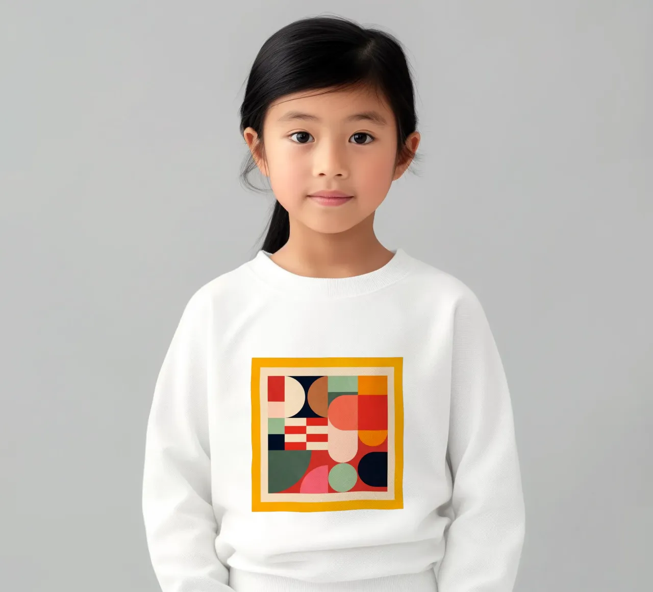 Forme geometriche astratte 193 felpa bambino da Gaite