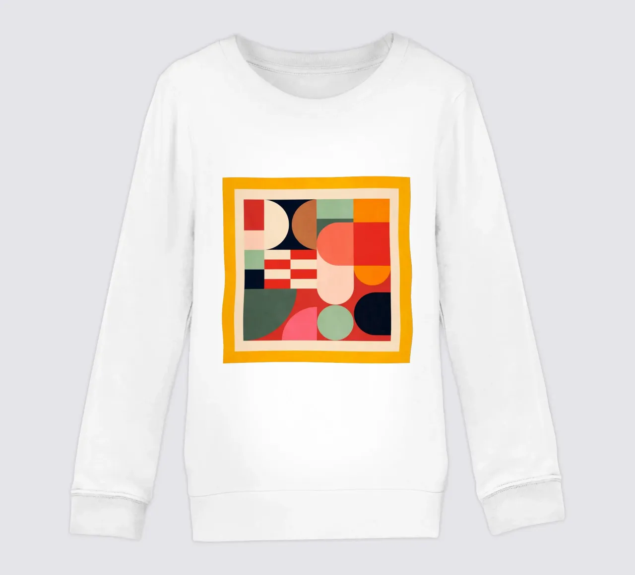 Forme geometriche astratte 193 felpa bambino da Gaite