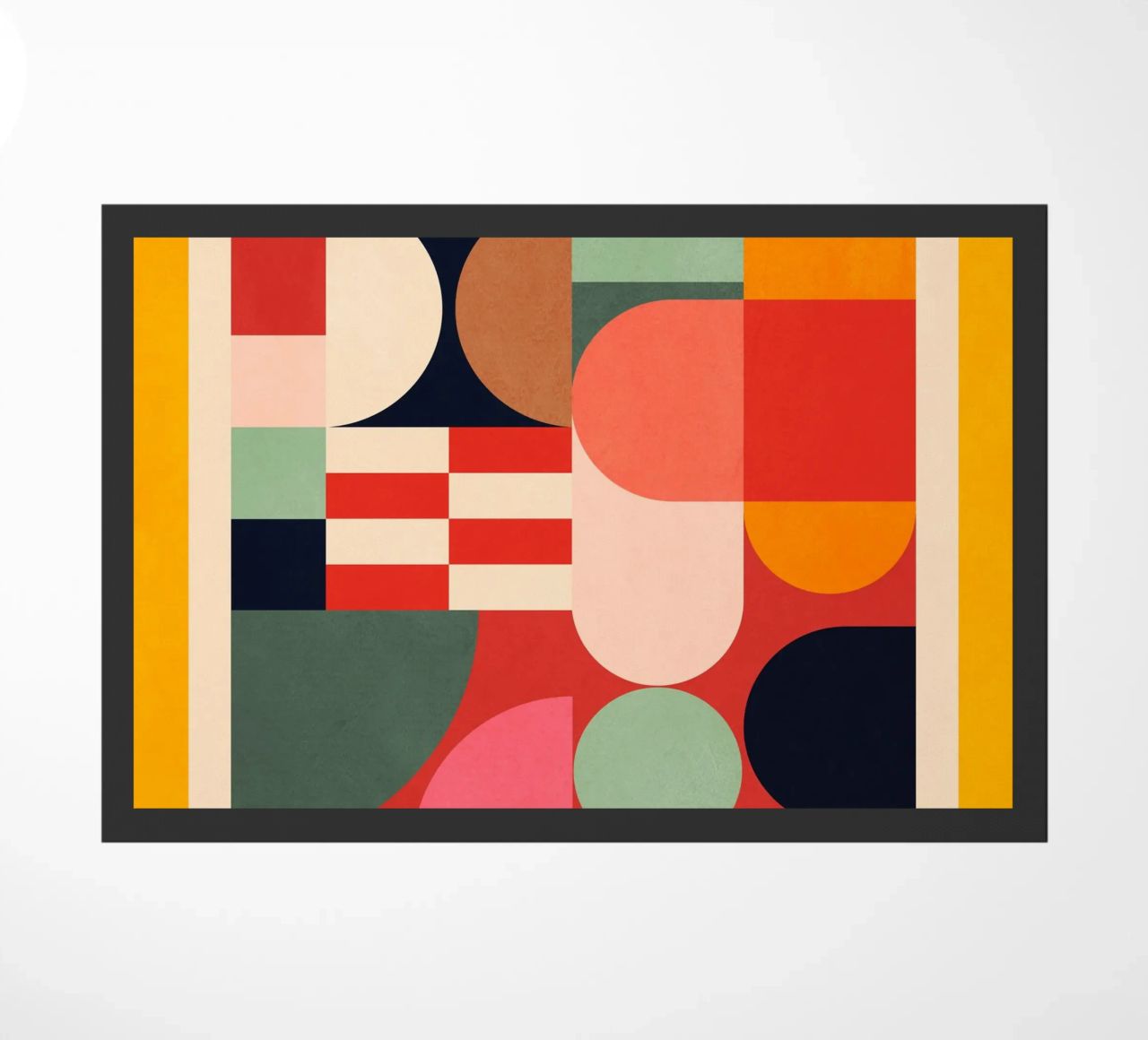 Formas geométricas abstractas 193 felpudo de Gaite
