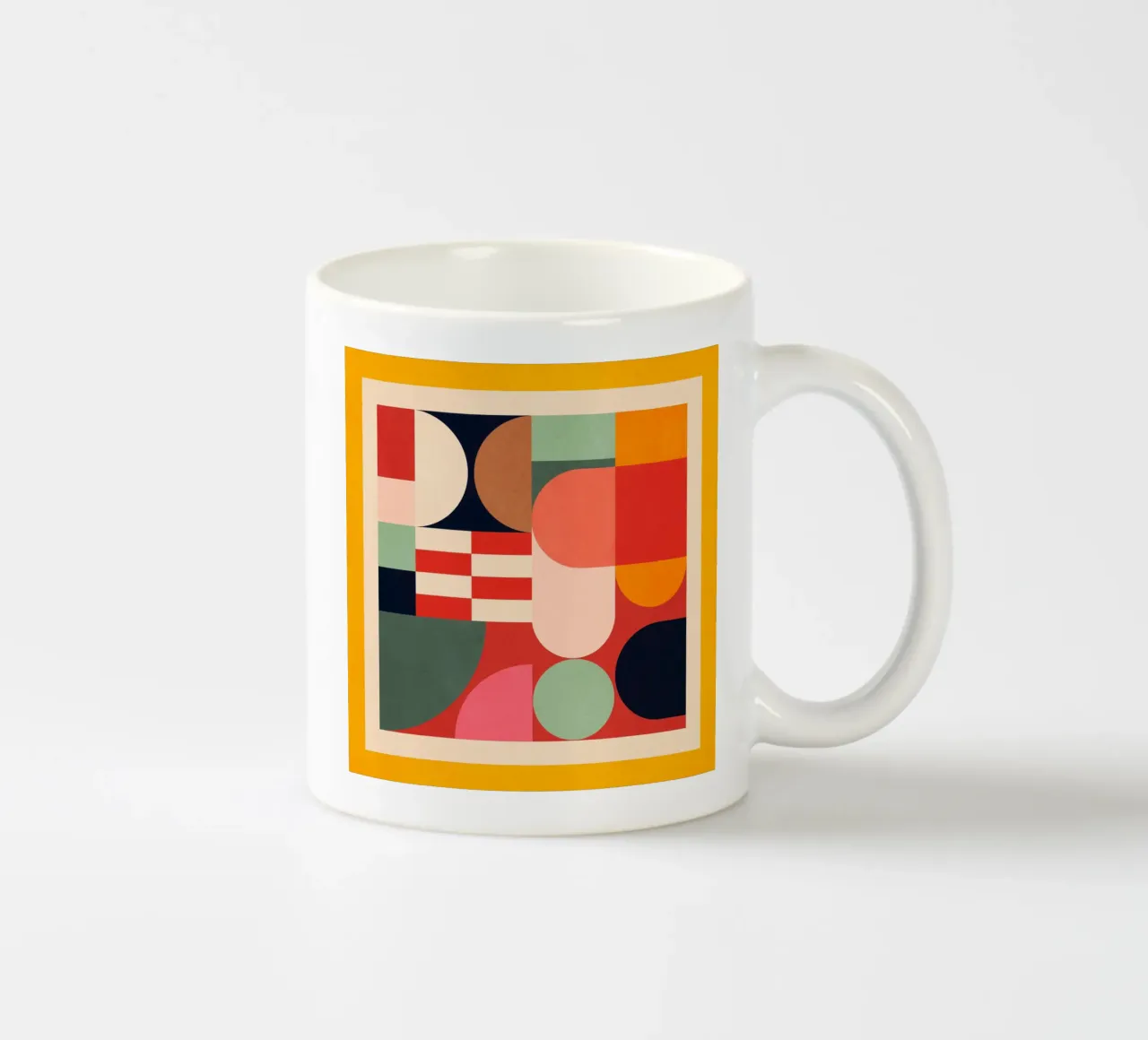 Forme geometriche astratte 193 tazza in ceramica da Gaite