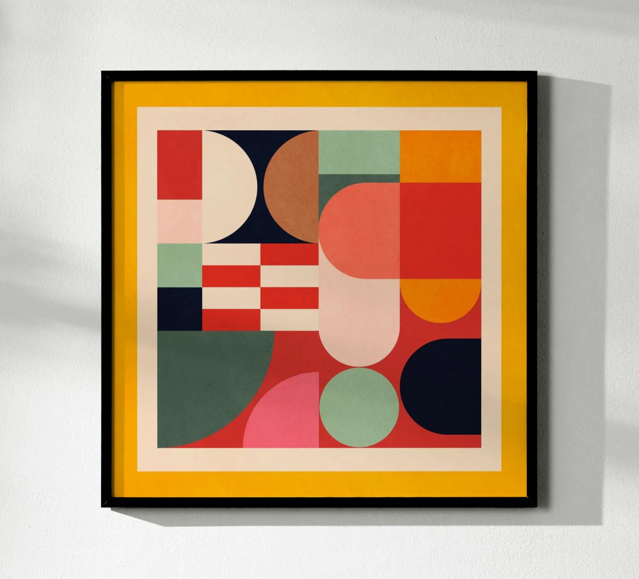 Formas geométricas abstractas 193 hahnemühle de Gaite