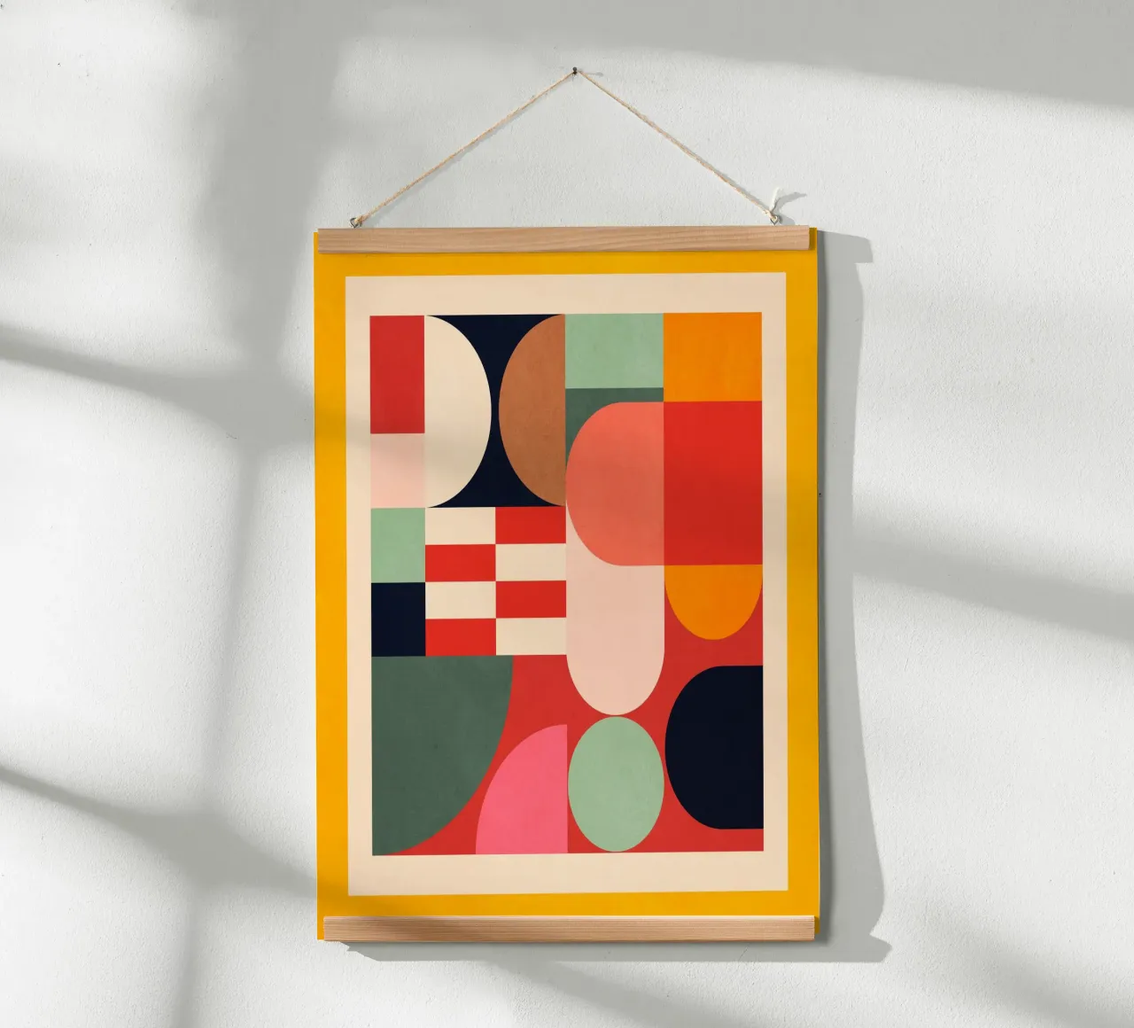 Forme geometriche astratte 193 carta hahnemühle da Gaite
