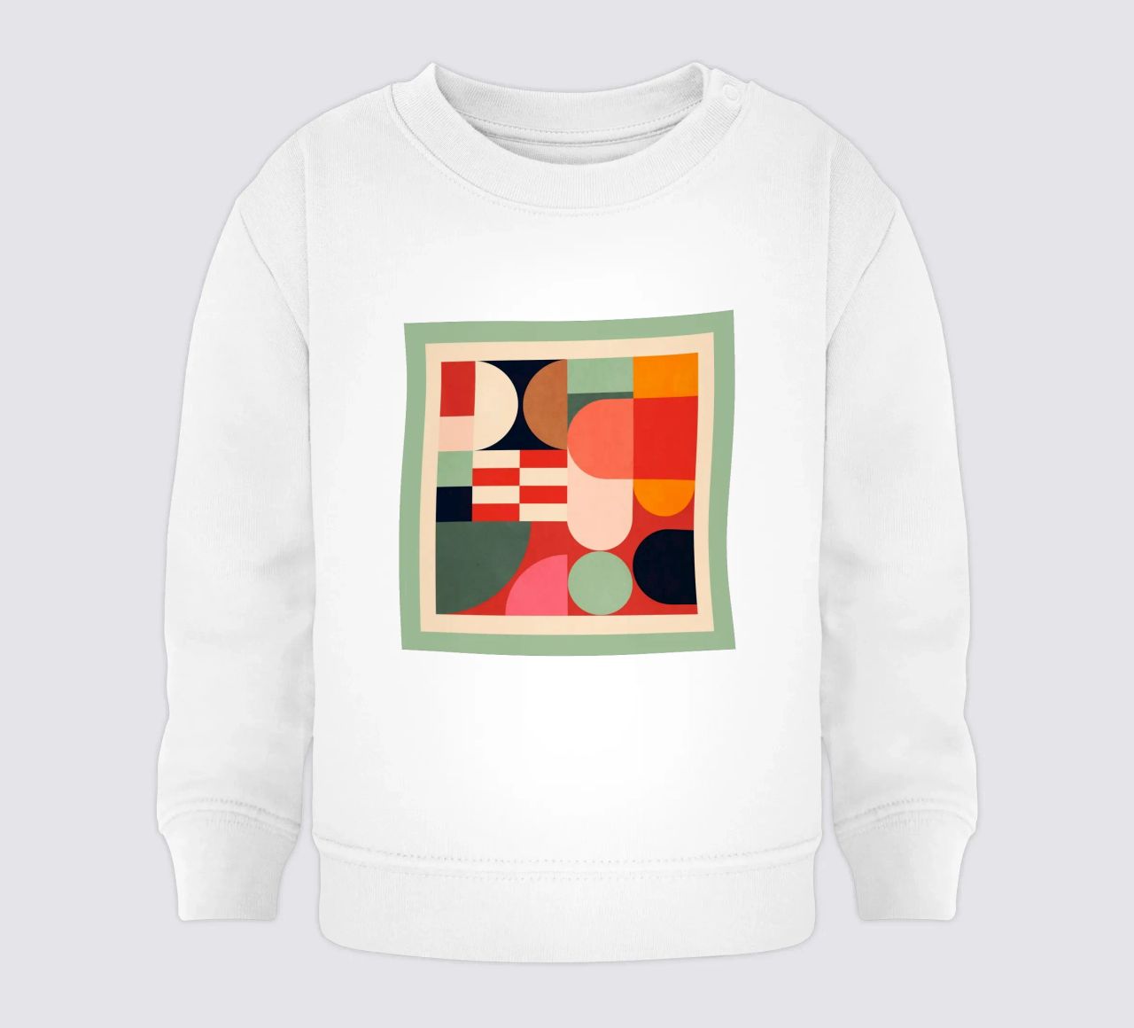 Formas geométricas abstractas 194 sudadera de bebé de Gaite